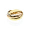Bague Cartier - Bijou Trinity en or tricolore 18k 58 Facettes xk774q42v0