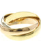 Bague Cartier - Bijou Trinity en or tricolore 18k 58 Facettes xk774q42v0