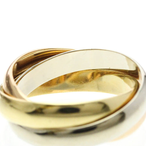 Bague Cartier - Bijou Trinity en or tricolore 18k 58 Facettes xk774q42v0