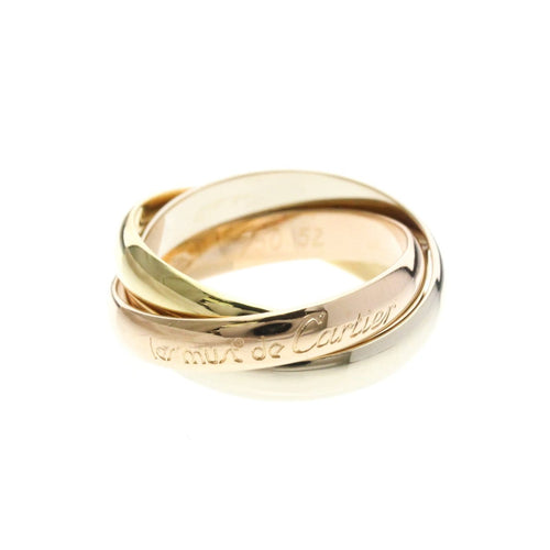 Bague Cartier Trinity - Bijou en or 18k tricolore 58 Facettes a5ky1bn56c