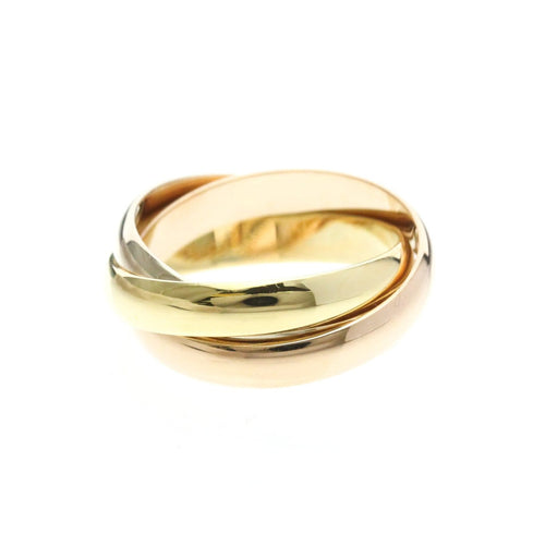 Bague Cartier Trinity - Bijou en or 18k tricolore 58 Facettes a5ky1bn56c