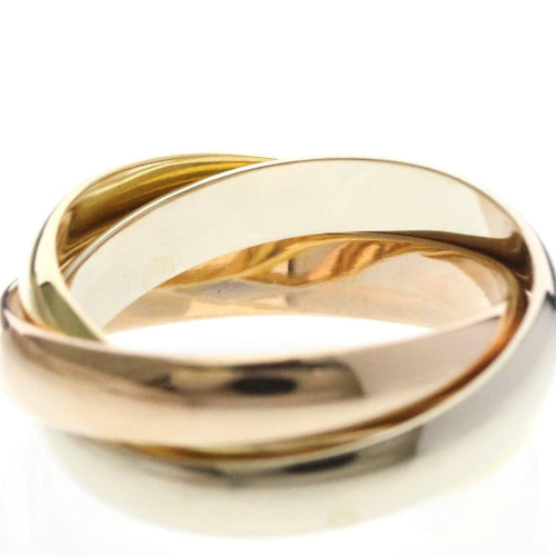 Bague Cartier Trinity - Bijou en or 18k tricolore 58 Facettes a5ky1bn56c