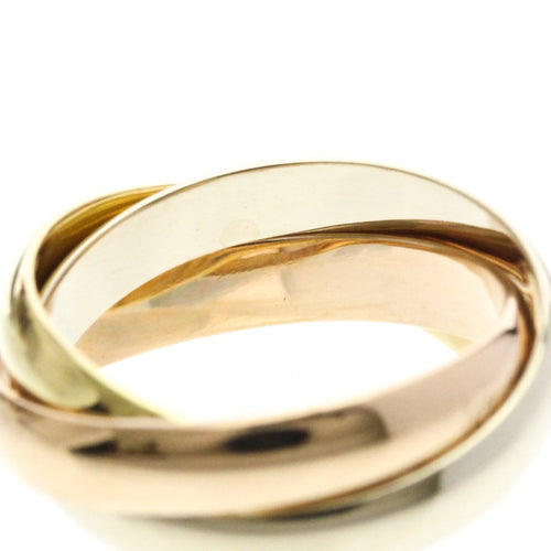 Bague Cartier Trinity - Bijou en or 18k tricolore 58 Facettes a5ky1bn56c