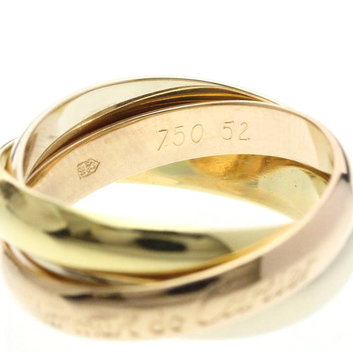 Bague Cartier Trinity - Bijou en or 18k tricolore 58 Facettes a5ky1bn56c