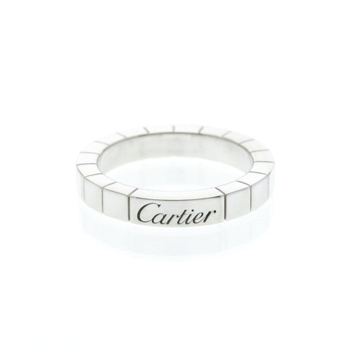 Bague Cartier - Bijou Lanières en platine 58 Facettes v25nwnngdo