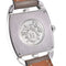 Montre Hermès - Montre Cape Cod Double Tour à quartz en acier inoxydable et cuir 58 Facettes kn7d5w96h2
