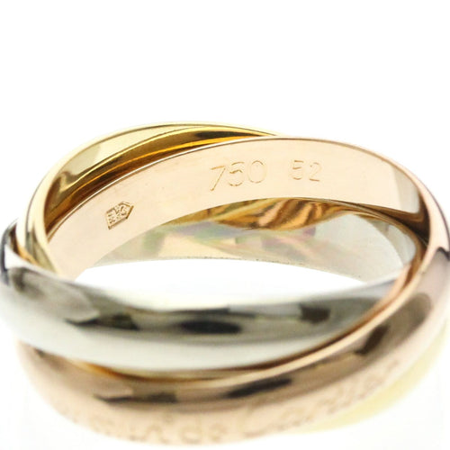 Bague 52 Cartier Trinity - Bague en or tricolore 18k 58 Facettes cdh8lwmxa6