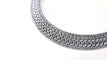 Collier CAPLAIN PARIS - Collier semi-rigide en or blanc 18k 58 Facettes Coll.2555