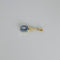Pendentif Pendentif vintage en or jaune 14k avec aigue-marine 58 Facettes 2606048