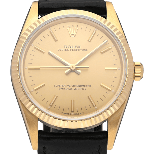 Montre Rolex - Montre Oyster Perpetual 34, référence 14238, 1989 58 Facettes ROL/OOP/263