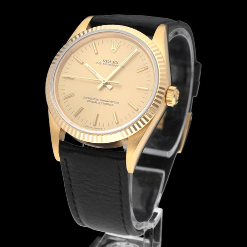 Montre Rolex - Montre Oyster Perpetual 34, référence 14238, 1989 58 Facettes ROL/OOP/263