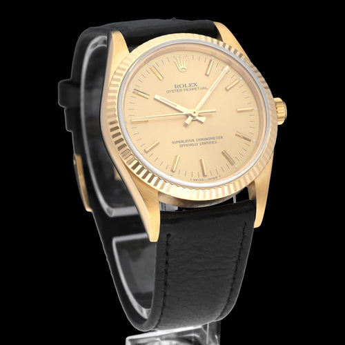 Montre Rolex - Montre Oyster Perpetual 34, référence 14238, 1989 58 Facettes ROL/OOP/263