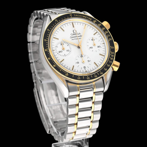 Montre Omega - Montre Speedmaster Reduced 3310.20, or et acier, 1989 58 Facettes OMG/SPE/602