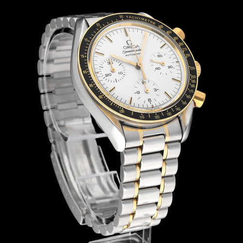 Montre Omega - Montre Speedmaster Reduced 3310.20, or et acier, 1989 58 Facettes OMG/SPE/602