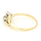 Bague 61.5 Bague fleur - Diamants en or jaune et or blanc 14 carats 58 Facettes 393FC826DE894B47A1FEEC9C2762493A