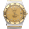 Omega - Montre Constellation automatique en or jaune et acier, 35 mm