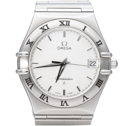 Montre Omega - Montre Constellation à quartz en acier 58 Facettes MT48039