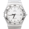 Montre Omega - Montre Constellation à quartz en acier 58 Facettes MT48039