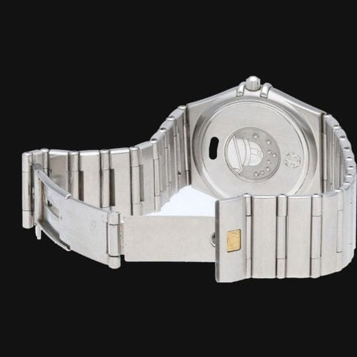Montre Omega - Montre Constellation à quartz en acier 58 Facettes MT48039