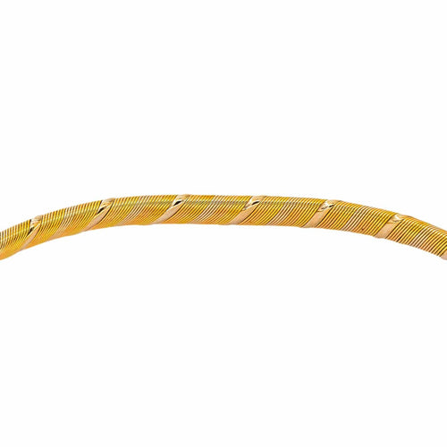 Collier Cartier - Collier torque Panthère en or jaune, blanc et rose 58 Facettes 5718947CN