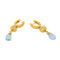 Boucles d'oreilles Boucles d’oreilles en or jaune 750, aigues-marines et diamants 58 Facettes 5973937CN