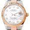 Montre Rolex Datejust - Montre 31 mm en acier et or rose 18k, cadran nacré 58 Facettes 6065506RV