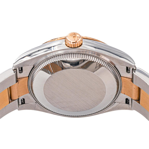 Montre Rolex Datejust - Montre 31 mm en acier et or rose 18k, cadran nacré 58 Facettes 6065506RV