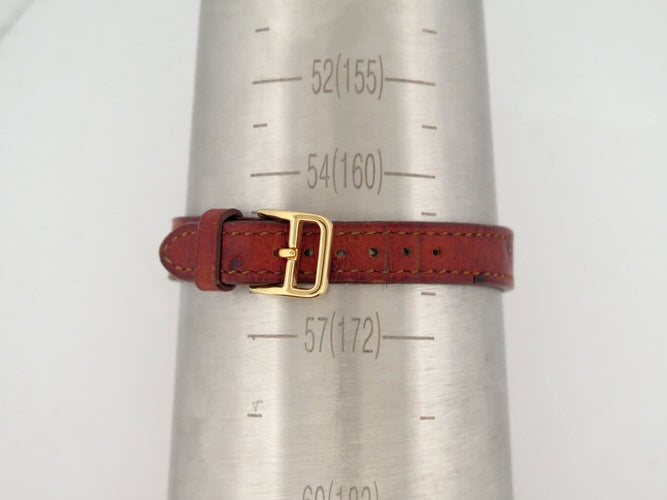 Montre Hermès - Montre Sellier à quartz, acier et plaqué or, 24 mm 58 Facettes 277751