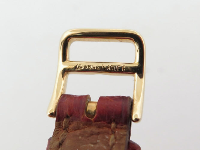 Montre Hermès - Montre Sellier à quartz, acier et plaqué or, 24 mm 58 Facettes 277751