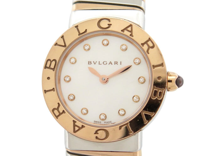 Montre Bulgari - Montre Serpenti Tubogas 26 mm en acier et or rose 18k 58 Facettes 277715