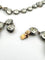 Collier Collier rivière en or - Diamants naturels taille Old Mine Cut Cushion, époque victorienne 58 Facettes 615/26 A