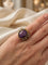 Bague 49 Bague cocktail en or jaune et blanc 18k, saphir étoilé et diamants 58 Facettes 632/26 B SHD