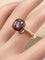 Bague 51 Pomellato - Bague Nudo Classic en or jaune 750 et grenat 58 Facettes CV-159