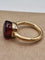 Bague 51 Pomellato - Bague Nudo Classic en or jaune 750 et grenat 58 Facettes CV-159