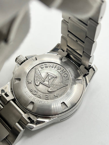 Montre Longines Conquest - Montre quartz en acier, 41 mm 58 Facettes 2406