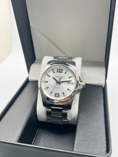 Montre Longines Conquest - Montre quartz en acier, 41 mm 58 Facettes 2406