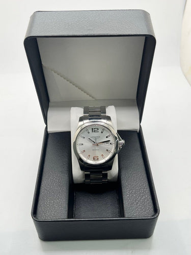 Montre Longines Conquest - Montre quartz en acier, 41 mm 58 Facettes 2406