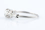 Bague 53 Bague solitaire en or blanc 18 carats avec diamants, 0,32 ct 58 Facettes SOLPOC807-107