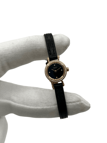 Montre Hermès Faubourg - Montre quartz en or rose 18 carats avec diamants 58 Facettes 1719