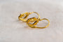 Boucles d'oreilles Boucles d’oreilles dormeuses Art déco avec perles, en or jaune et blanc 18 carats 58 Facettes 4243