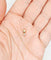 Pendentif Pendentif vintage en or 18k avec diamant de 0,14 ct 58 Facettes A04303