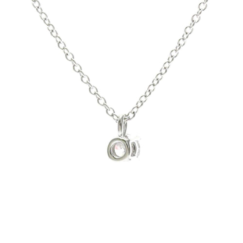 Tiffany & Co. - Pendentif solitaire en platine avec diamant taille émeraude 58 Facettes omov5bs64b
