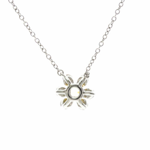 Tiffany & Co. - Pendentif Buttercup en platine avec diamant jaune et diamants 58 Facettes sq2lfg91r9