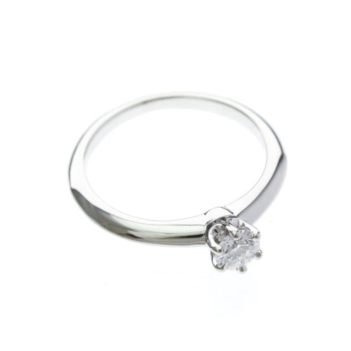 Tiffany & Co. - Solitaire en platine avec diamant taille brillant G/VVS2 58 Facettes rvwriczg0k