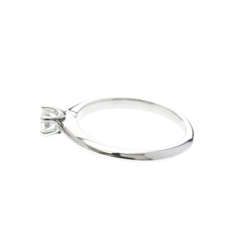 Tiffany & Co. - Solitaire en platine avec diamant taille brillant G/VVS2 58 Facettes rvwriczg0k