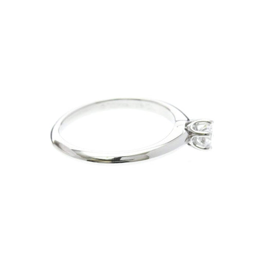Tiffany & Co. - Solitaire en platine avec diamant taille brillant G/VVS2 58 Facettes rvwriczg0k