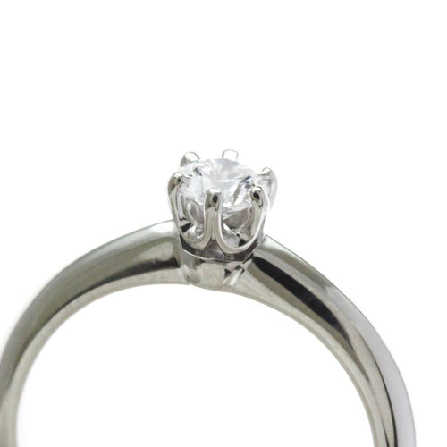 Tiffany & Co. - Solitaire en platine avec diamant taille brillant G/VVS2 58 Facettes rvwriczg0k