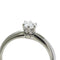 Tiffany & Co. - Solitaire en platine avec diamant taille brillant G/VVS2 58 Facettes rvwriczg0k