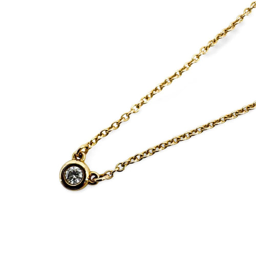 Tiffany & Co. Elsa Peretti - Pendentif Diamonds By The Yard en or jaune 18k avec diamant 58 Facettes kq3kq7x3w5