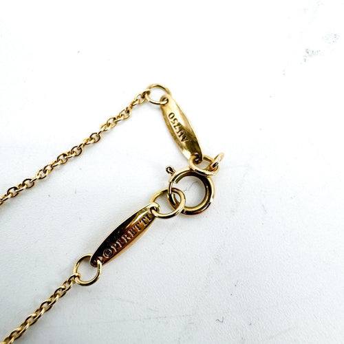 Tiffany & Co. Elsa Peretti - Pendentif Diamonds By The Yard en or jaune 18k avec diamant 58 Facettes kq3kq7x3w5
